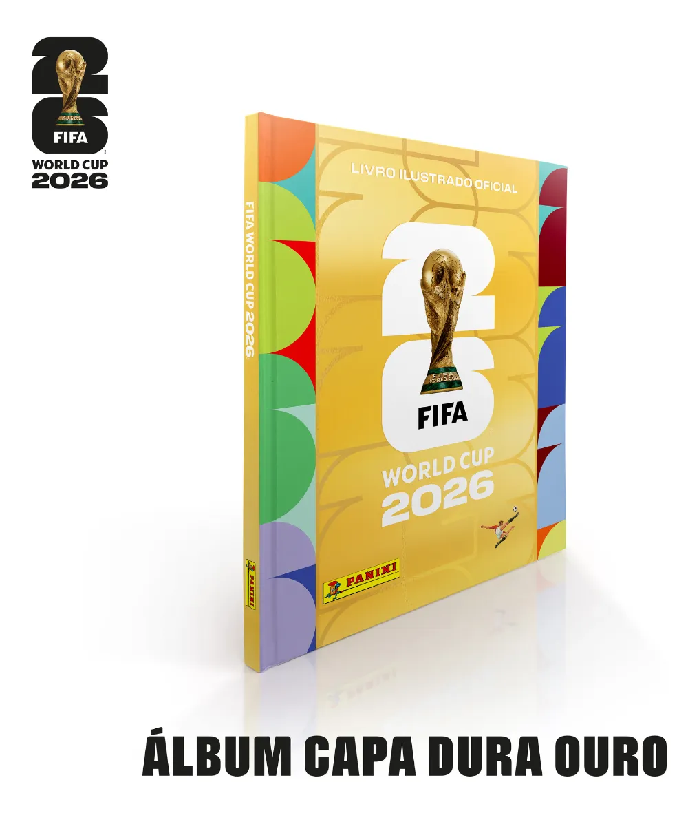 Álbum Capa Dura Ouro